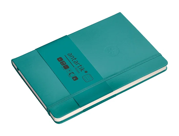 Antartik Cuaderno Antartik Notes tapa dura verde aguamarina A5 Antartik Cuaderno Antartik Notes tapa dura verde aguamarina A5