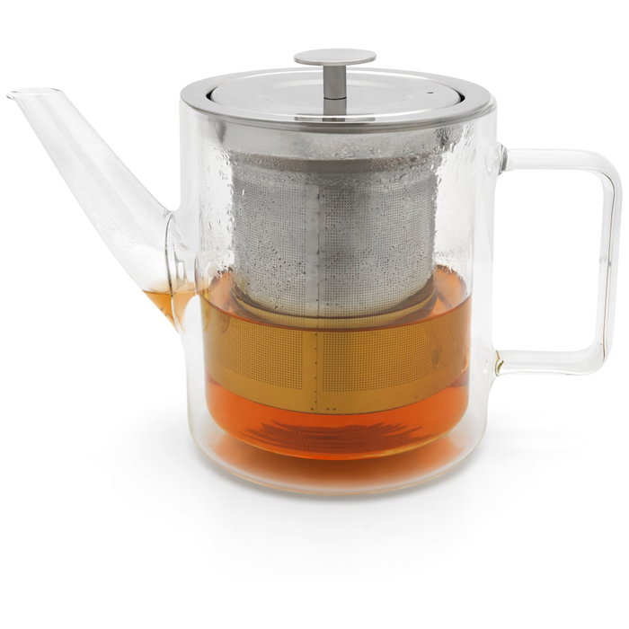 Bredemeijer Tetera San Remo de vidrio de doble pared 1,0l Bredemeijer Tetera San Remo de vidrio de doble pared 1,0l