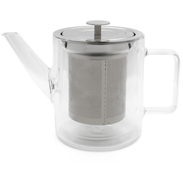Bredemeijer Tetera San Remo de vidrio de doble pared 1,0l Bredemeijer Tetera San Remo de vidrio de doble pared 1,0l