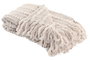DKD Home Decor Manta de Chenilla Beige 130x170x170 cm