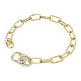 Pulsera Mujer LIU JO LJ2620 Dorado