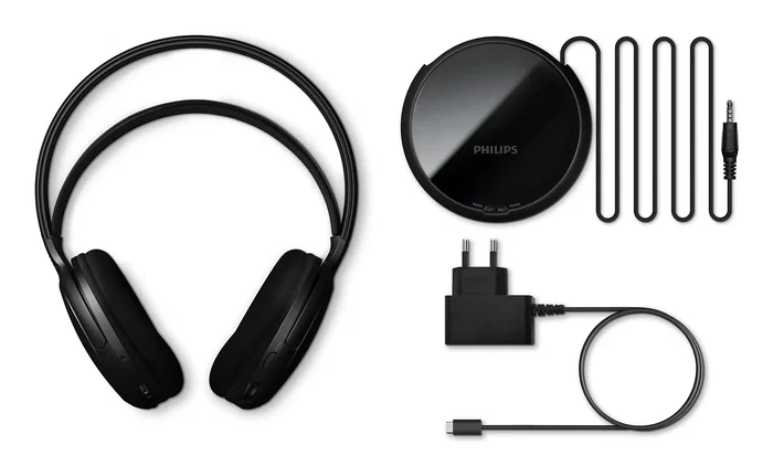 Philips SHC5200M2/12 Auriculares Inalámbricos para TV Negro