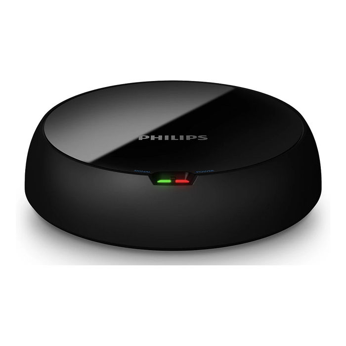 Philips SHC5200M2/12 Auriculares Inalámbricos para TV con Alcance de 30m, 30h Autonomía, Negro