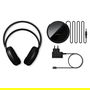 Philips SHC5200M2/12 Auriculares Inalámbricos para TV con Alcance de 30m, 30h Autonomía, Negro