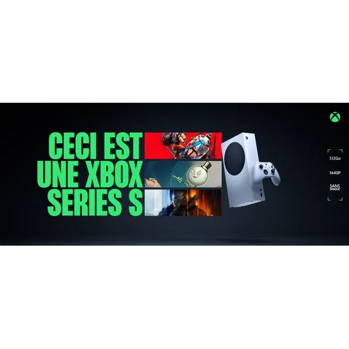Microsoft Xbox Series S 512 GB Blanco