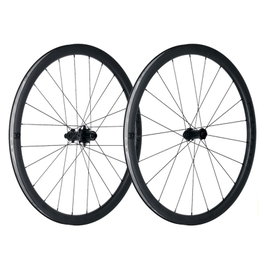 Vision Metron 37 SL Par de Ruedas Escalada Ultraligeras Carbono Disco Centerlock Tubeless 21mm 1290g 11/12v Shimano
