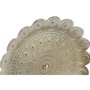DKD Home Decor Set de Decoración de Pared Decape Blanco y Dorado
