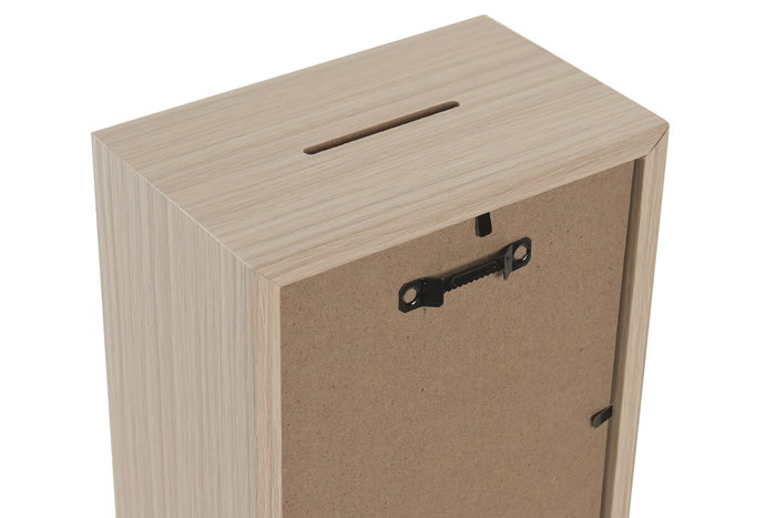 DKD Home Decor Hucha Bella Vita Urban Multicolor 8 x 18 x 13 cm (6 Unidades)