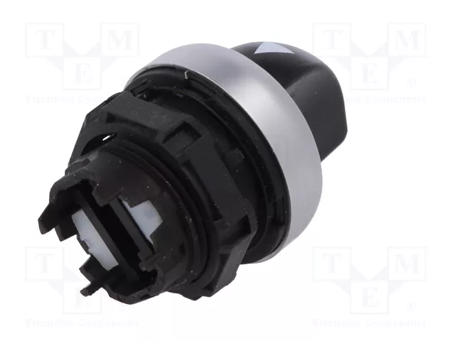 LOVATO ELECTRIC Interruptor rotativo Platinum 22mm negro