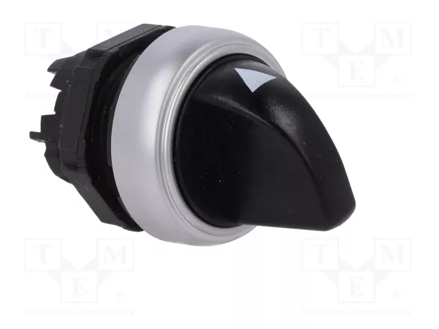 LOVATO ELECTRIC Interruptor rotativo Platinum 22mm negro