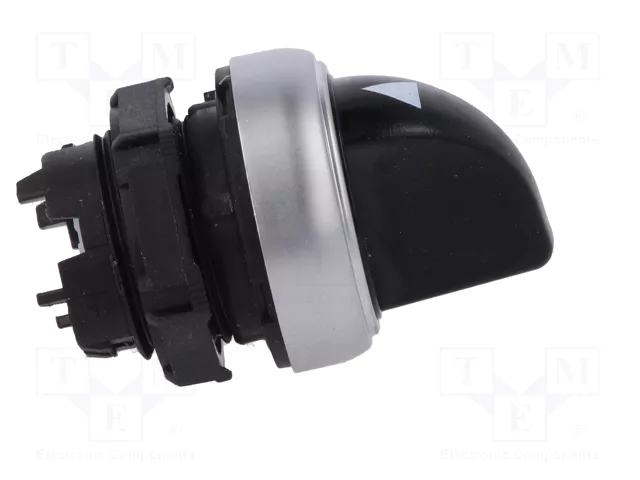 LOVATO ELECTRIC Interruptor rotativo Platinum 22mm negro