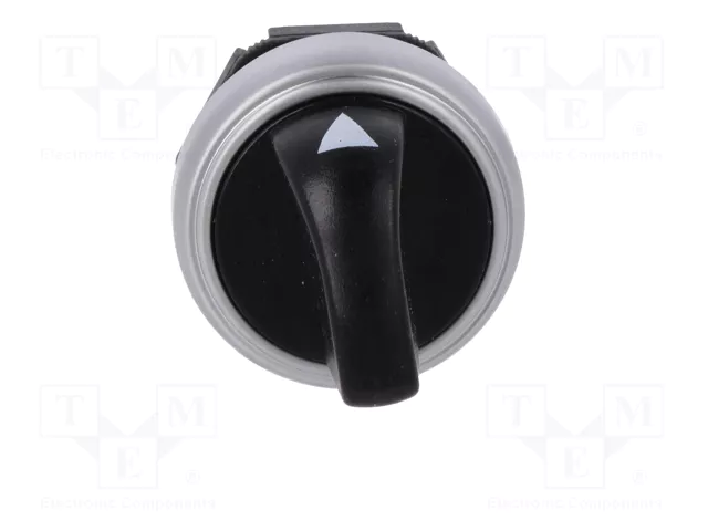 LOVATO ELECTRIC Interruptor rotativo Platinum 22mm negro