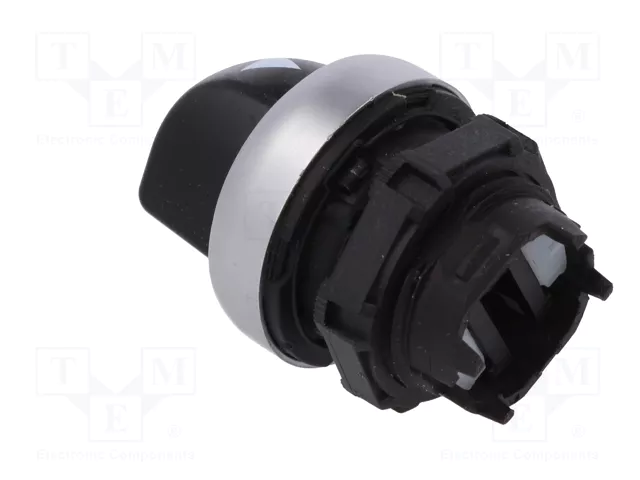 LOVATO ELECTRIC Interruptor rotativo Platinum 22mm negro