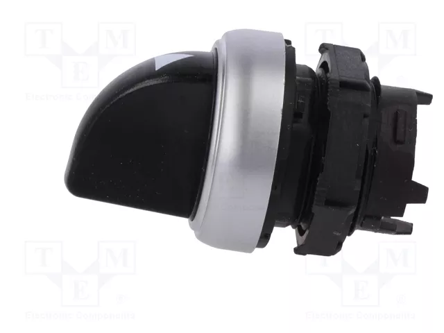 LOVATO ELECTRIC Interruptor rotativo Platinum 22mm negro