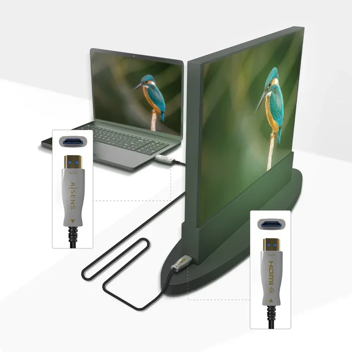 Aisens Cable HDMI 2.0 AOC Premium 100m Negro A148-0698
