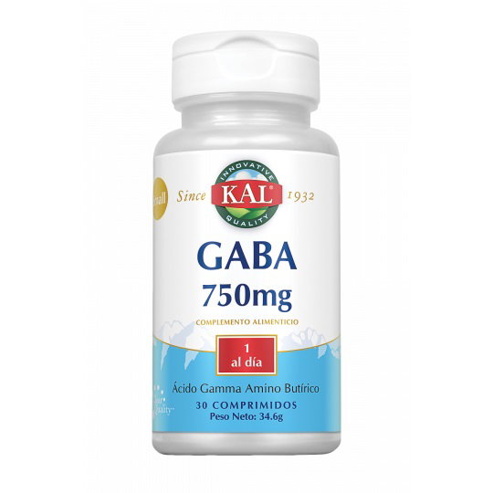 KAL GABA 750mg 30 comprimidos
