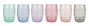 La Mediterranea Vaso Bajo Tiki 500 ml Colores (24 Unidades)