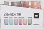 La Mediterranea Vaso Bajo Tiki 500 ml Colores (24 Unidades)