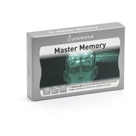 Plameca Master Memory 30 cápsulas complemento memoria con ginkgo biloba y curcumina