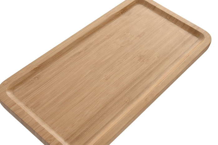 DKD Home Decor Bandeja de Bambú con Patas Natural DKD Home Decor Bandeja de Bambú con Patas Natural