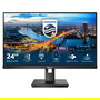 Philips 245B1 Monitor 24" (61cm) QHD IPS 2560x1440 75Hz 4ms HDMI DisplayPort Altavoces Pivot Negro