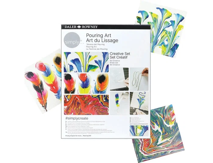 Daler rowney Set de pintura Simply Creativo Pouring