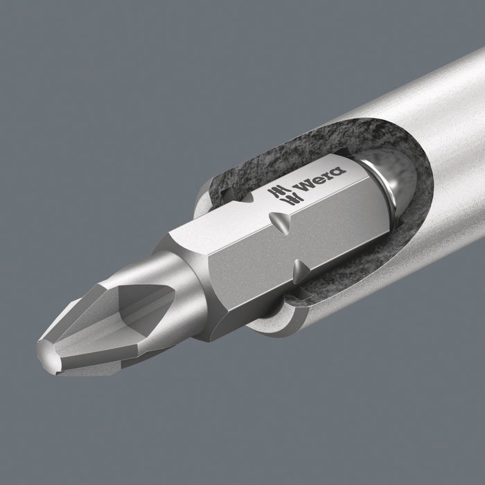 Wera 893/4/1 K Universal Bit Holder 1/4 pulgada x 50 mm Wera 893/4/1 K Universal Bit Holder 1/4 pulgada x 50 mm