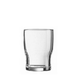 ARC Vaso Campus de Vidrio - 18 cl (88 mm Alto, 65 mm Diámetro) con Borde Grueso (Set de 6)