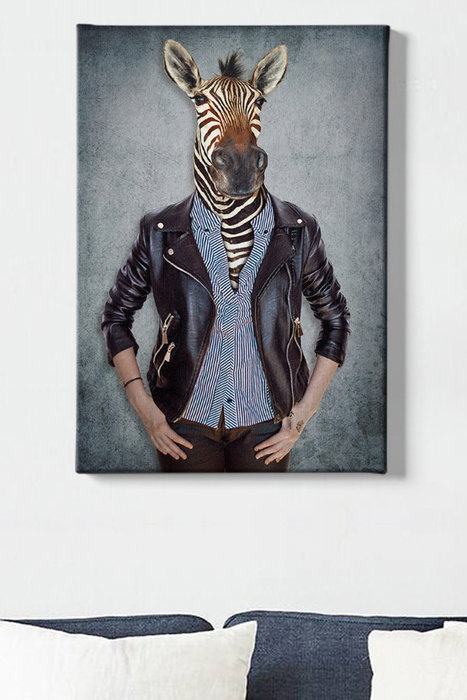 Wallity Lienzo Decorativo Kanvas Tablo 73 50 x 70 cm