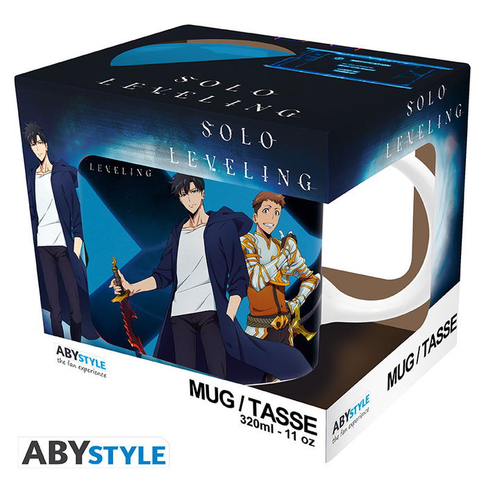 Abystyle Taza Solo Leveling 320 ml Cerámica - Licencia Oficial Anime - Apta Microondas y Lavavajillas