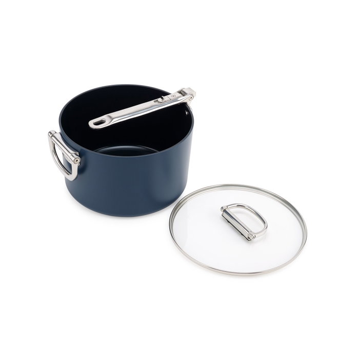 Joseph Joseph Space Cacerola de 23 cm con Revestimiento Antiadherente Azul