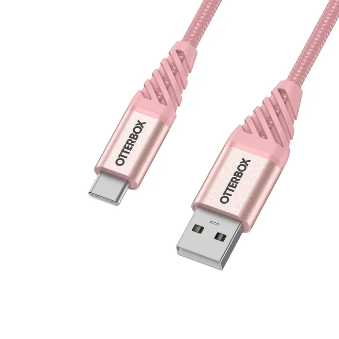 OtterBox Cable USB Premium USB-A a USB-C 1 Metro Rose Gold OtterBox Cable USB Premium USB-A a USB-C 1 Metro Rose Gold