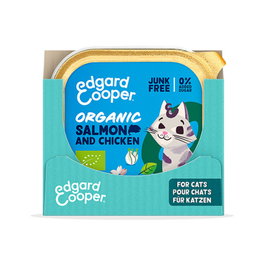 EC FELINE Paté de Salmón y Pollo Ecológico Adulto 16x85g