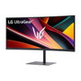 LG UltraGear 34G630A-B Monitor Gaming Curvo 34 pulgadas UWQHD 240Hz VA 1ms Black