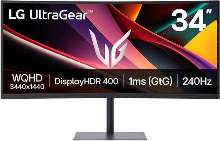 LG UltraGear 34G630A-B Monitor Gaming Curvo 34 pulgadas UWQHD 240Hz VA