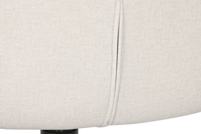 DKD Home Decor Silla Beige Negro 46 x 92 x 58 cm (2 Unidades) Metal Poliester