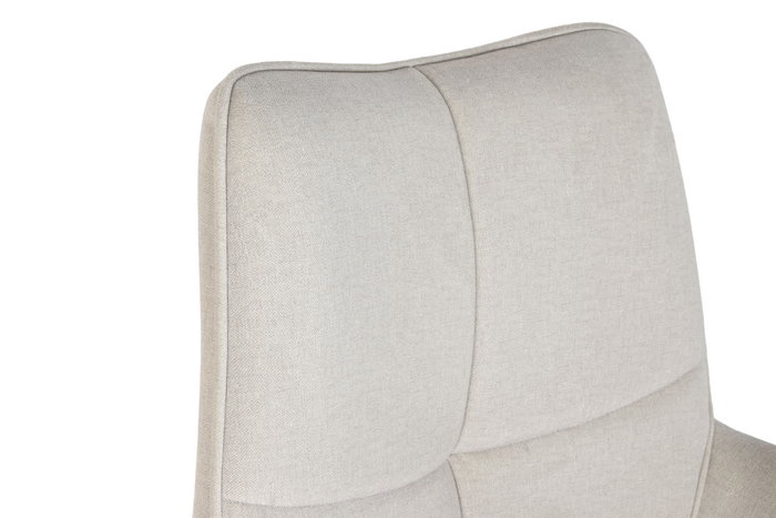DKD Home Decor Silla Beige Negro 46 x 92 x 58 cm (2 Unidades) Metal Poliester