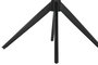 DKD Home Decor Silla Beige Negro 46 x 92 x 58 cm (2 Unidades) Metal Poliester