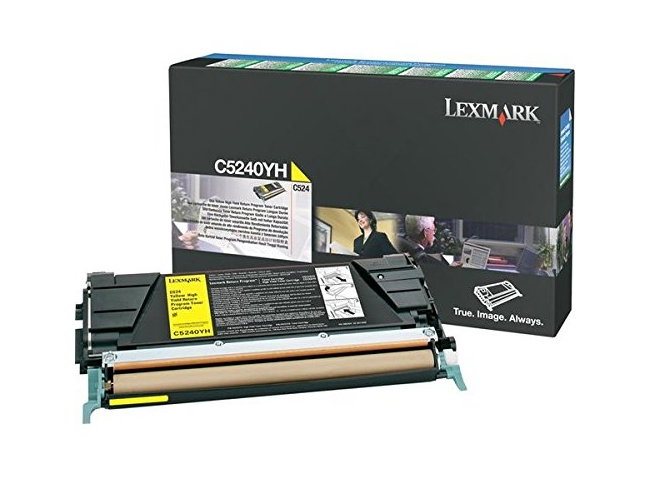 LEXMARK Toner C-524/532/534 Retornable Alto Rendimiento Amarillo LEXMARK Toner C-524/532/534 Retornable Alto Rendimiento Amarillo