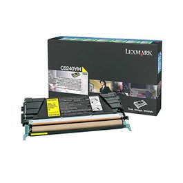 Lexmark Tóner Amarillo Alto Rendimiento C-524/532/534 Retornable