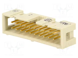 HARTING Conector IDC Macho 20 Pines THT 2,54mm