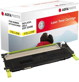 Agfa Photo APTD59310496E Tóner Amarillo, Rendimiento ~1.000 Páginas