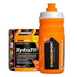 NAMED SPORT Hydra2Pro 400Gr Bebida Isotónica con Vitaminas y Minerales para Deportistas