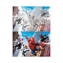 Prime 3D Puzzle Rascar Marvel Multi Universo 150 Piezas