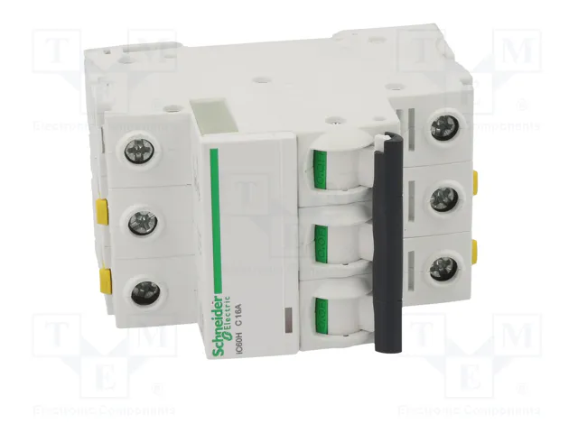 SCHNEIDER ELECTRIC iC60H ACTI9 MCB 3 polos 16A Curva C
