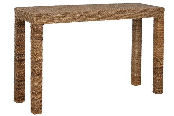 DKD Home Decor Banana 1c25 Consola Natural Fibra Teca 36 x 76 x 122 cm DKD Home Decor Banana 1c25 Consola Natural Fibra Teca 36 x 76 x 122 cm