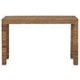 DKD Home Decor Consola de Fibra de Teca Natural 122x36x76 cm