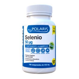 POLARIS Selenio 50Mcg. 100Comprimidos | Complemento Alimenticio para Espermatogénesis Normal y Protección Celular