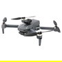 AMEWI Drohne AMXFlight X4KPro Quadrocopter con Camara 4K 3840x2160, brushless, Plegable, RTF, Alcance 50m, Bateria 1500mAh, Color Gris