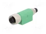 PHOENIX CONTACT Adaptador M12 Hembra Recto a M8 Macho Recto, 3 Pines